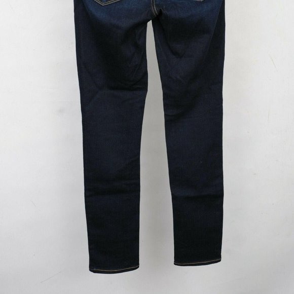 Paige Denim Co Skyline Skinny Dark Wash Low Rise Stretch Jeans Womens 27 Casual - Picture 2 of 4